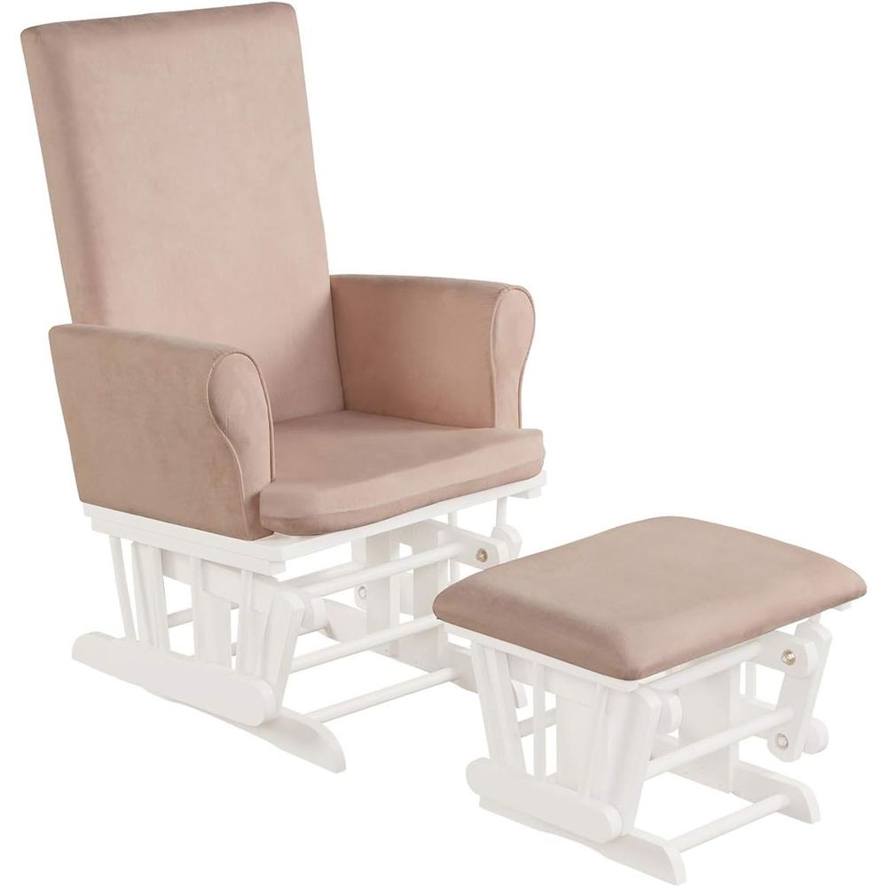 Baby Nursery Ottoman - Ensemble balancelle et pouf pour bébé,