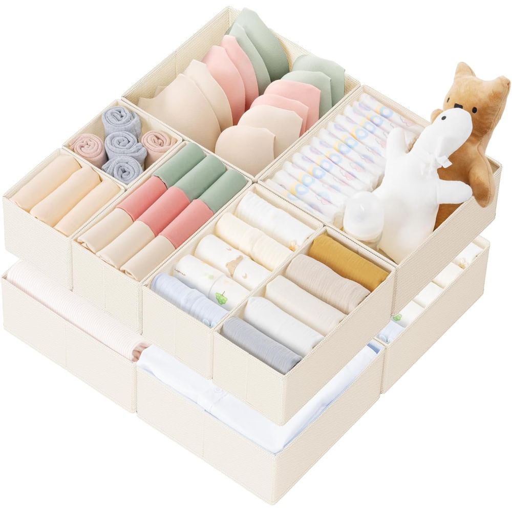 Baby Nursery Drawers - Lot de 10 organiseurs de tiroirs