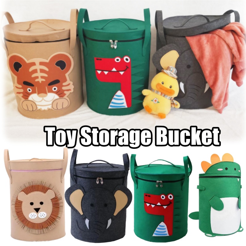 Baby Nursery Basket - Paniers de rangement d'animaux de dessin