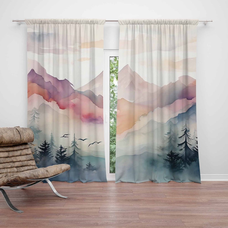 Baby Nursery Youtube - Rideau de chambre d'enfant en forêt