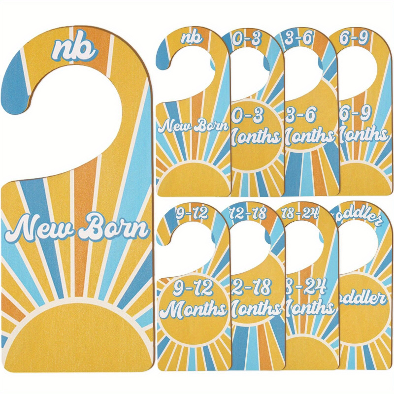 Closet Organizer Baby - Séparateurs de placard pour bébé, 8