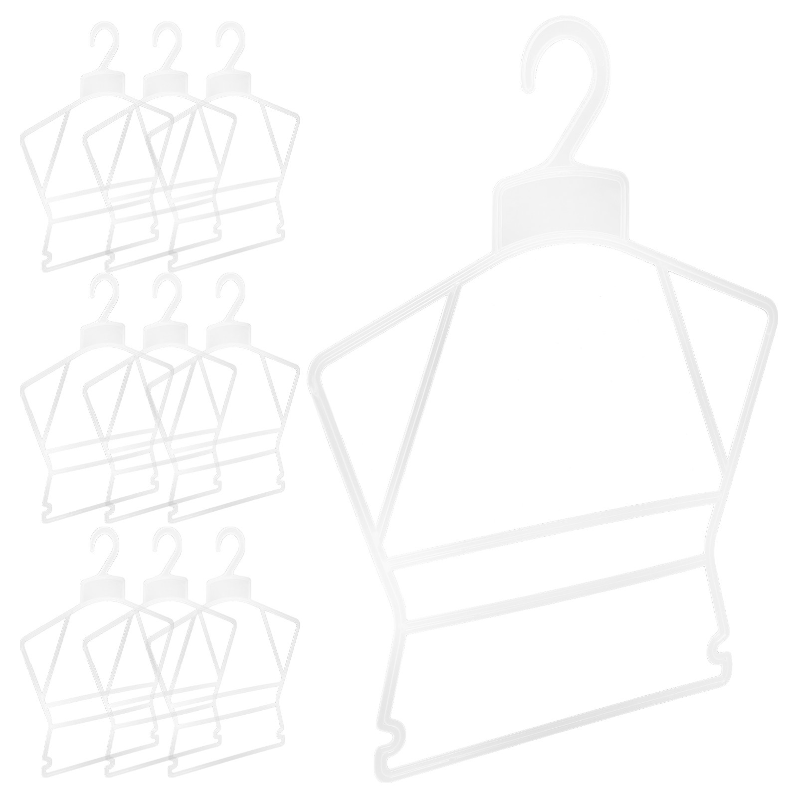 Closet Organizer Baby - 10 cintres pour vêtements de bébé