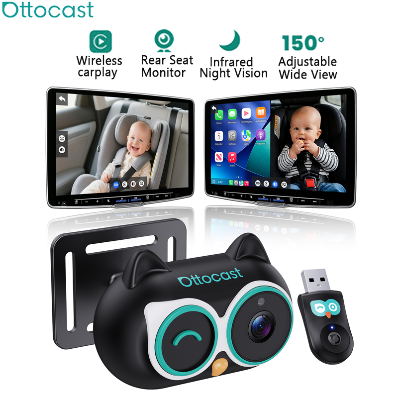 Baby Nursery Camera - Adaptateur CarPlay filaire vers sans fil