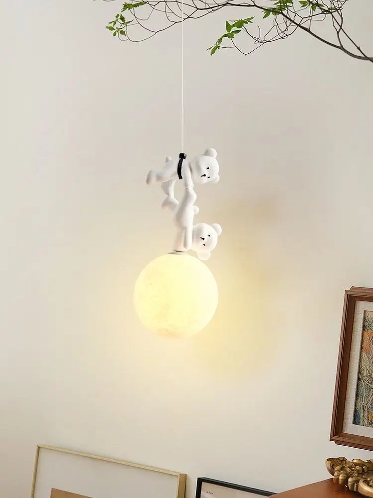 Baby Nursery Lamp - Lampe suspendue en résine en forme