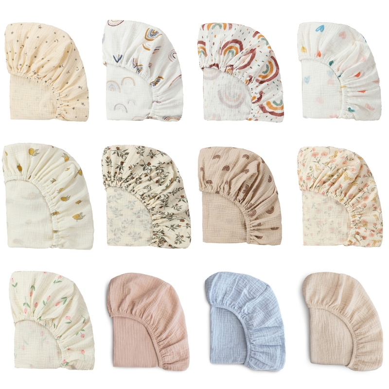 Bassinet Bedside Sleeper - Draps-housses pour bébé, berceau d'allaitement, housse