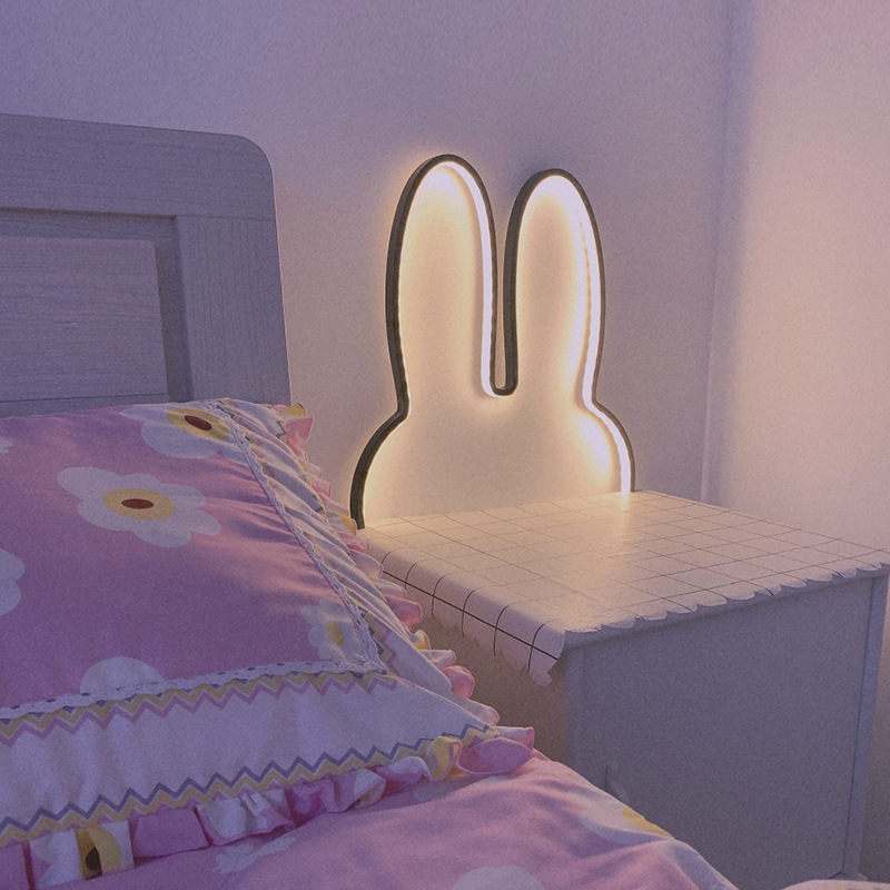 Baby Nursery Lamp - Mignon Led lapin appliques USB alimenté