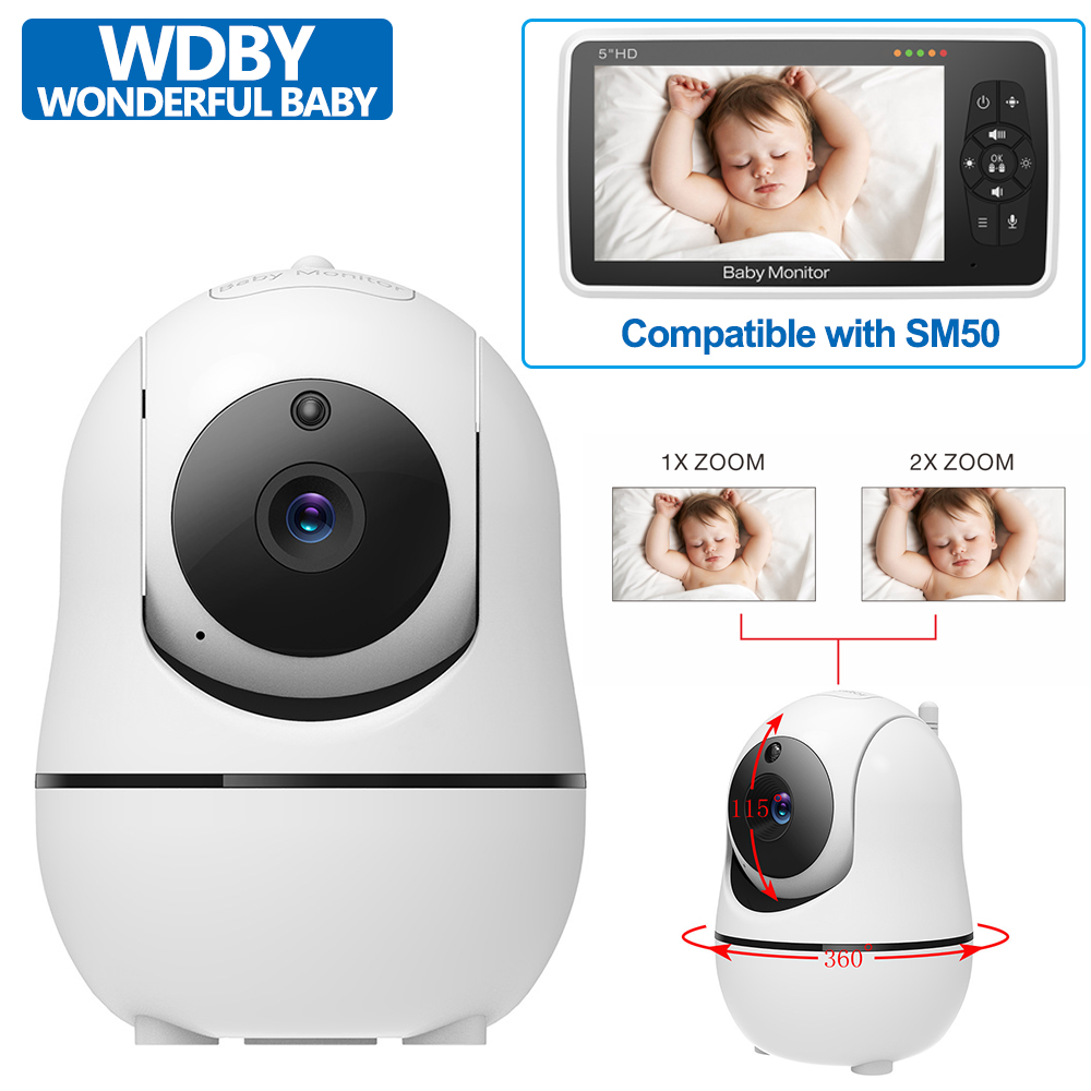 Baby Nursery Camera - Caméra séparée pour le babyphone SM50,