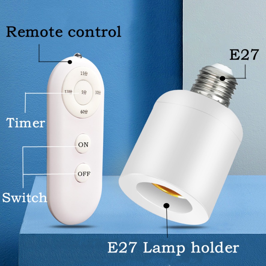 Baby Nursery Lamp - E27 60W télécommande sans fil minuterie