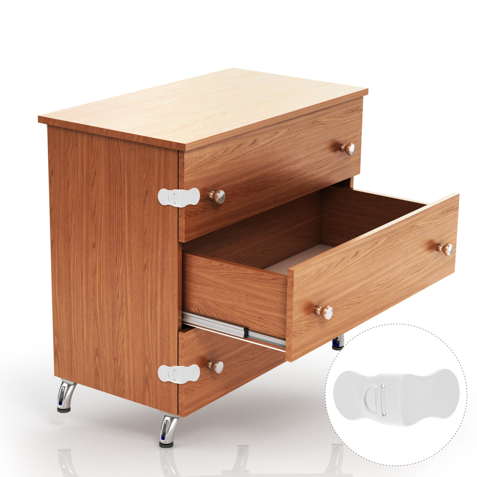 Baby Nursery Drawers - Serrures de sécurité pour armoires, 6