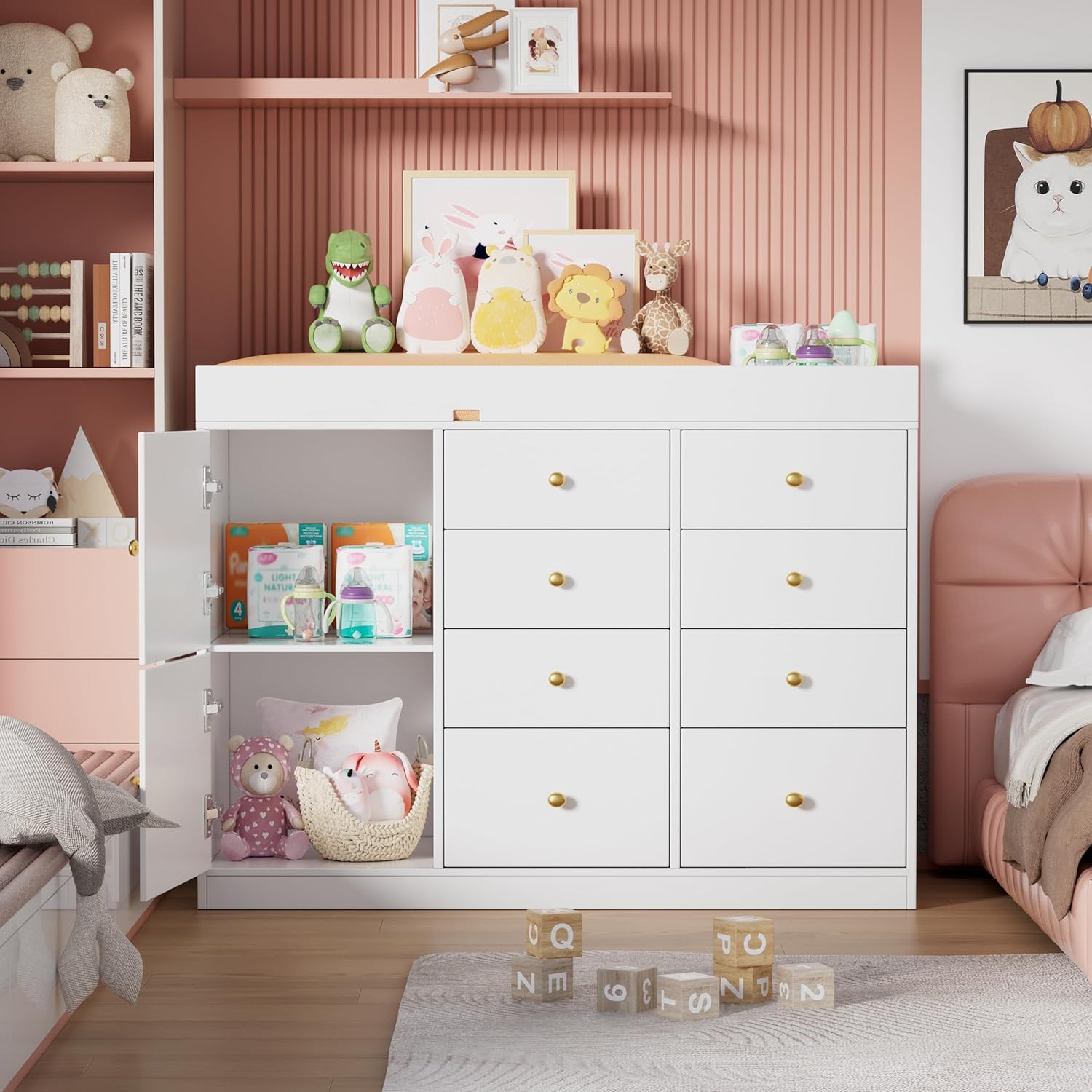 Commode à langer, commode clas - Baby Nursery Drawers avis et prix