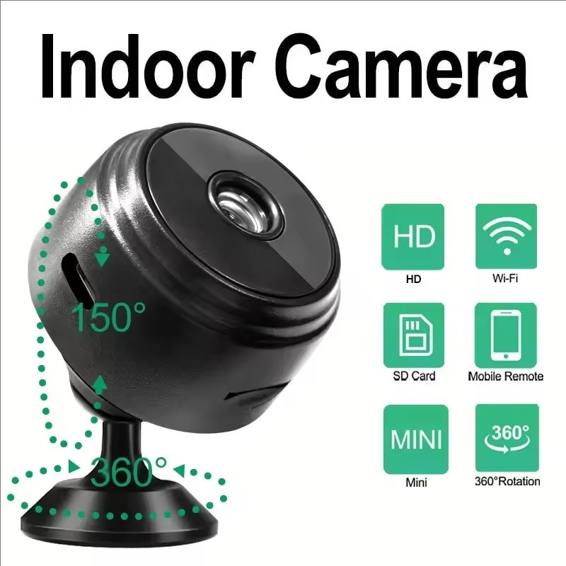 Mini caméra WiFi HD 1080P sans - Baby Nursery Camera avis et prix