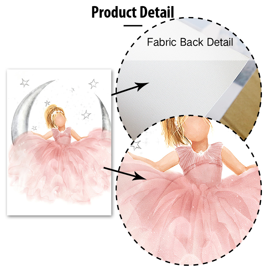 Toile murale d'ange rose pour  - Baby Nursery Girl Room avis et prix