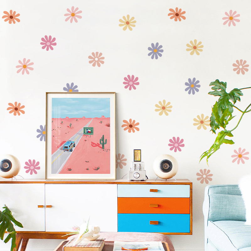 Autocollants muraux floraux ma - Baby Nursery Peel And Stick Wallpaper avis et prix