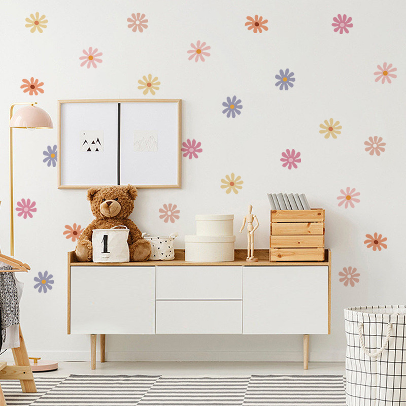 Autocollants muraux floraux ma - Baby Nursery Peel And Stick Wallpaper avis et prix