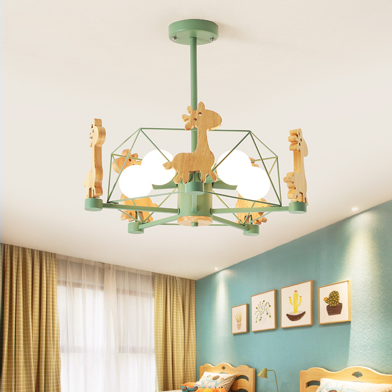 Plafonniers LED en bois massif - Baby Nursery Ceiling Light avis et prix