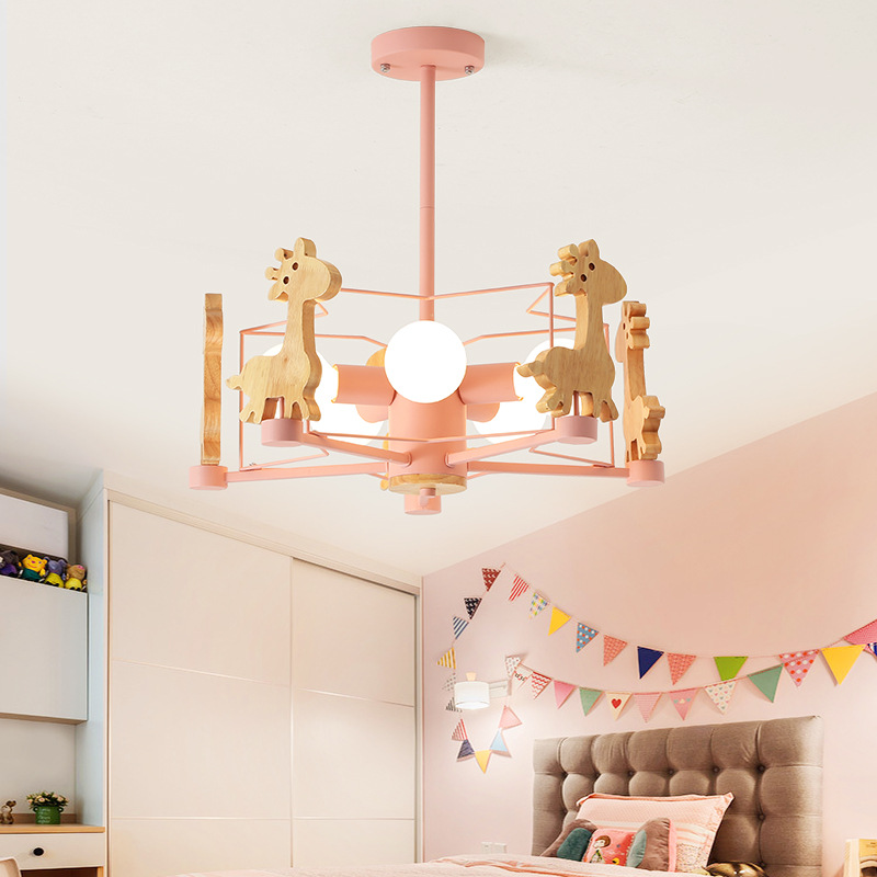 Plafonniers LED en bois massif - Baby Nursery Ceiling Light avis et prix