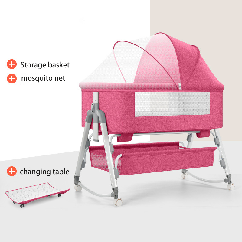 Lit de chevet multifonctionnel - Bassinet Bedside Sleeper avis et prix