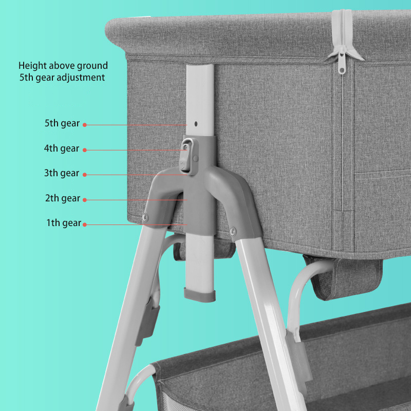 Lit de chevet multifonctionnel - Bassinet Bedside Sleeper avis et prix