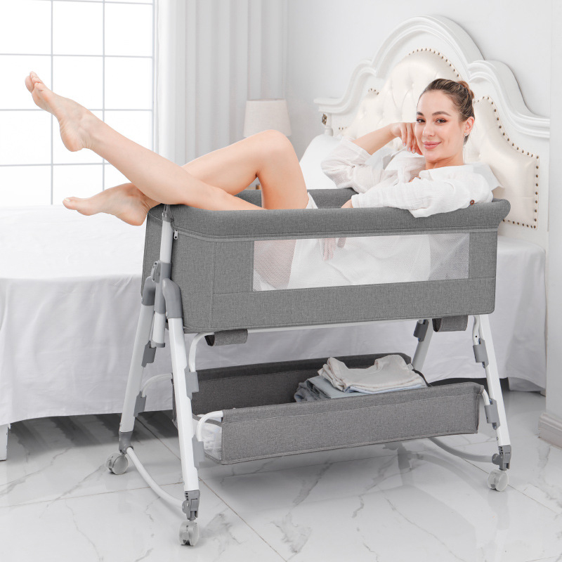 Lit de chevet multifonctionnel - Bassinet Bedside Sleeper avis et prix