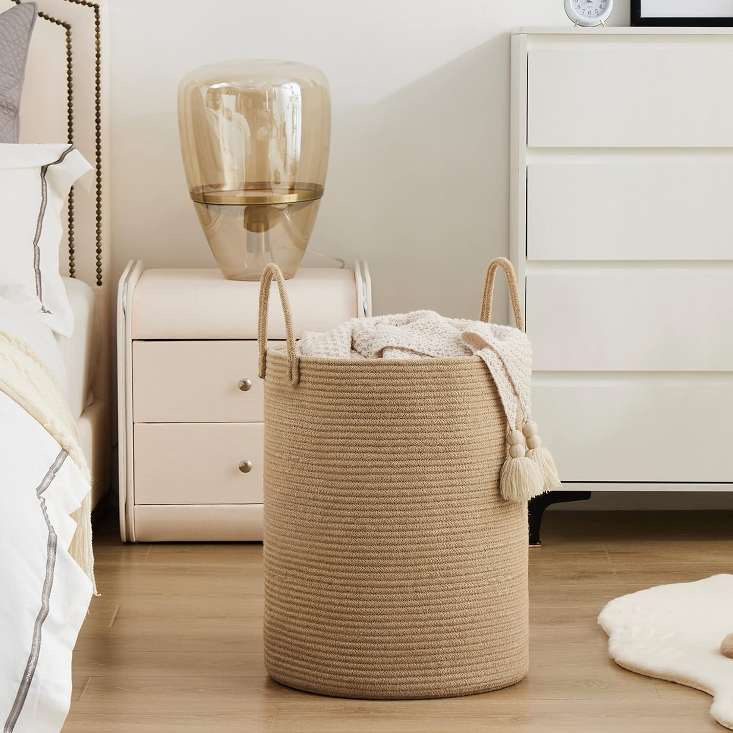 Grand panier de rangement déco - Baby Nursery Basket avis et prix