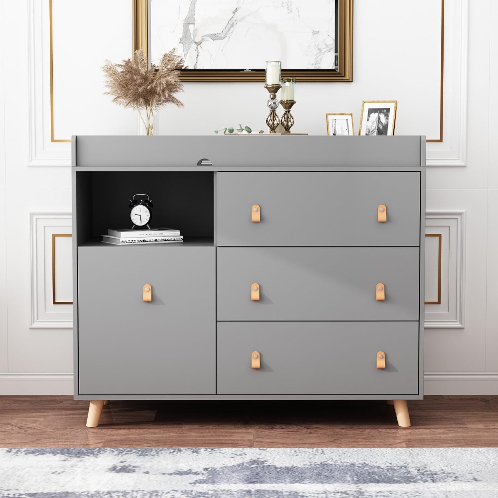 Commode à langer pour bébé, co - Baby Nursery Drawers avis et prix
