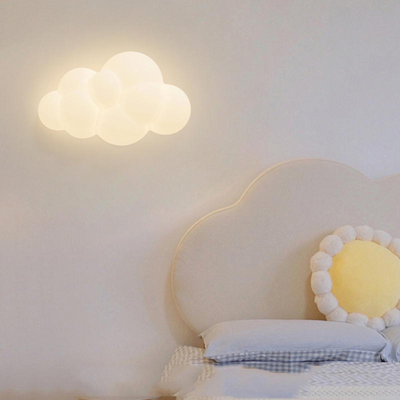 Lampes murales nuage blanc pou - Baby Nursery Lamp avis et prix