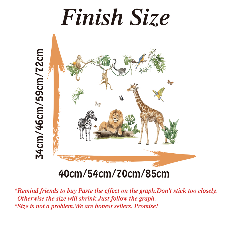 Grandes feuilles tropicales d' - Baby Nursery Giraffe avis et prix
