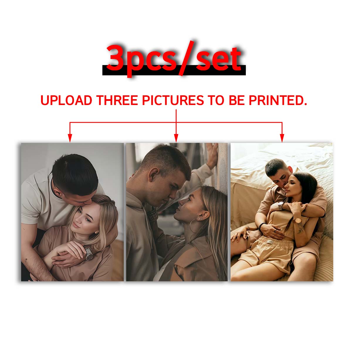 Triptyque - Cadre photo en boi - Photo Frame Baby avis et prix