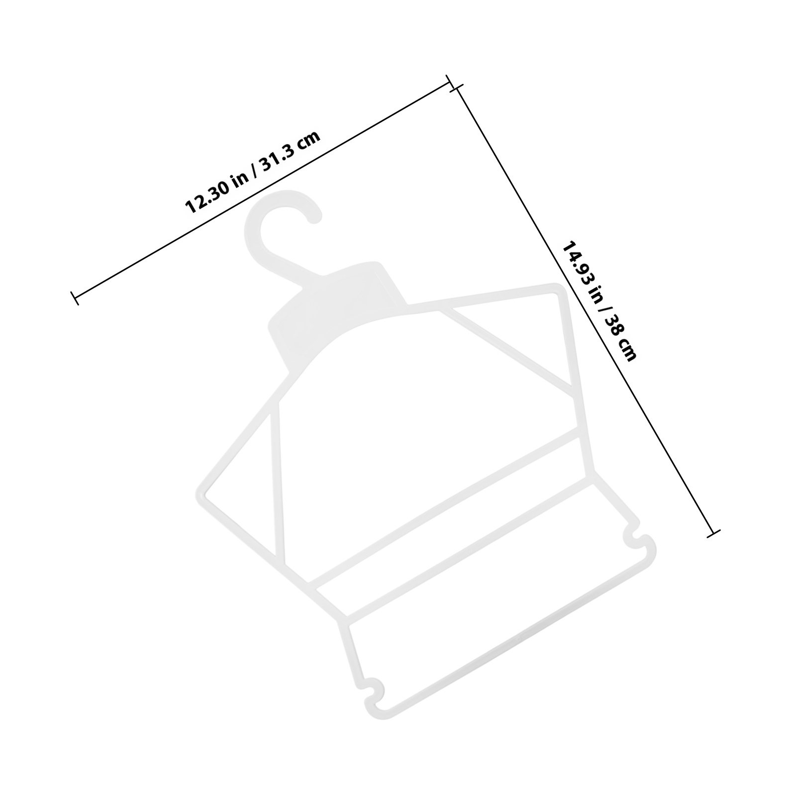 Cintres robustes en plastique  - Closet Organizer Baby avis et prix