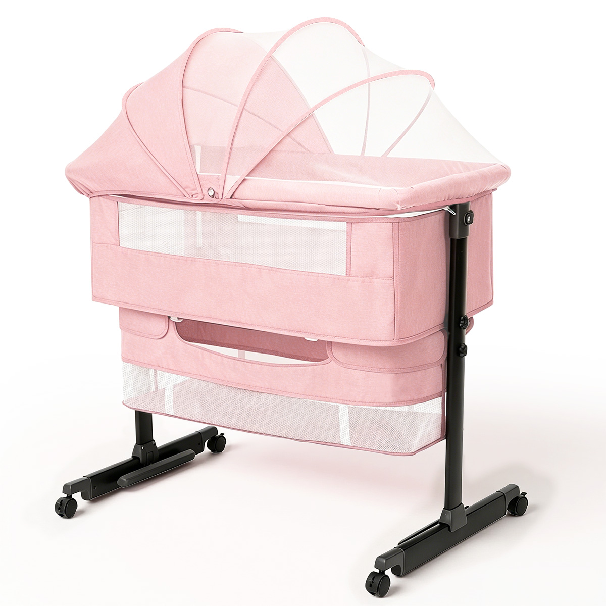 Lit bébé portable rose Kmaier  - Bassinet Bedside Sleeper avis et prix