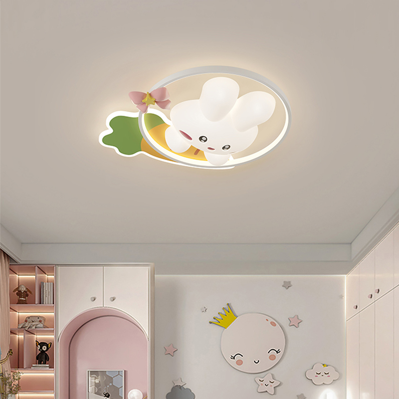 Nouveau 3D lapin plafonnier de - Baby Nursery Ceiling Light avis et prix