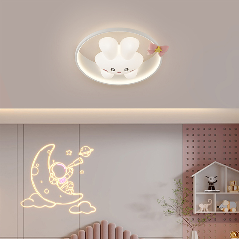 Nouveau 3D lapin plafonnier de - Baby Nursery Ceiling Light avis et prix