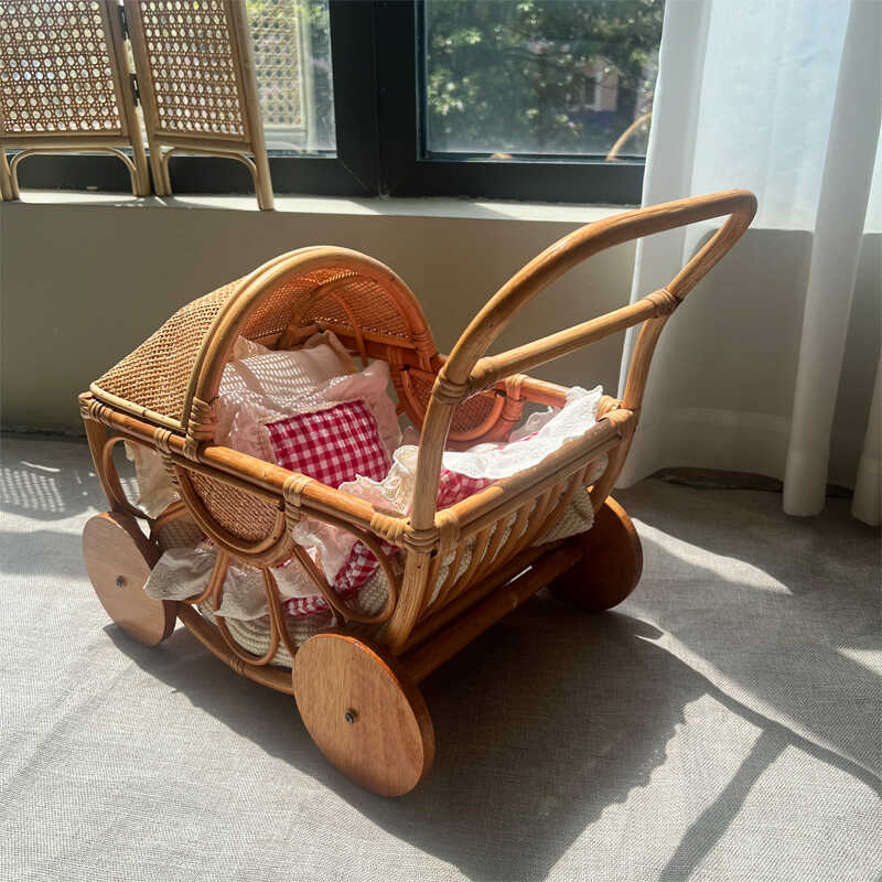 Poussette pour bébé en rotin t - Baby Nursery Basket avis et prix