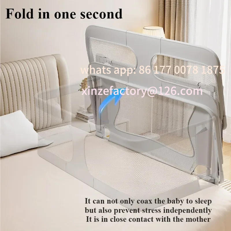 Lit de chevet pliable personna - Bassinet Bedside Sleeper avis et prix
