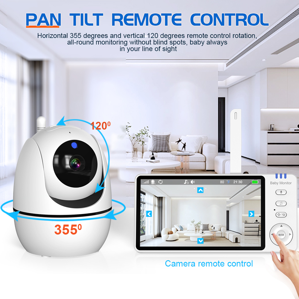 Moniteur vidéo pour bébé avec  - Baby Nursery Camera avis et prix