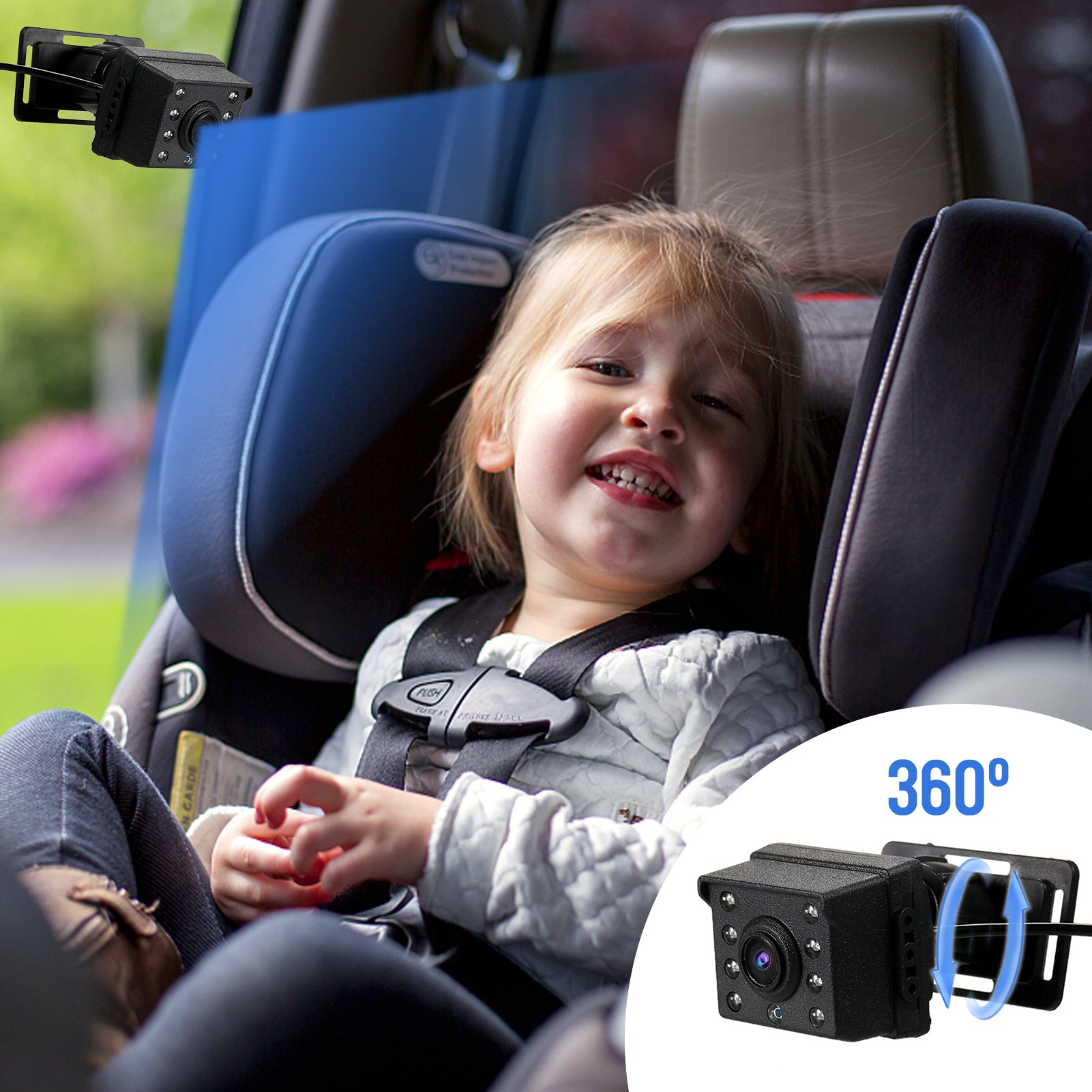 Miroir de voiture pour bébé 10 - Baby Nursery Camera avis et prix