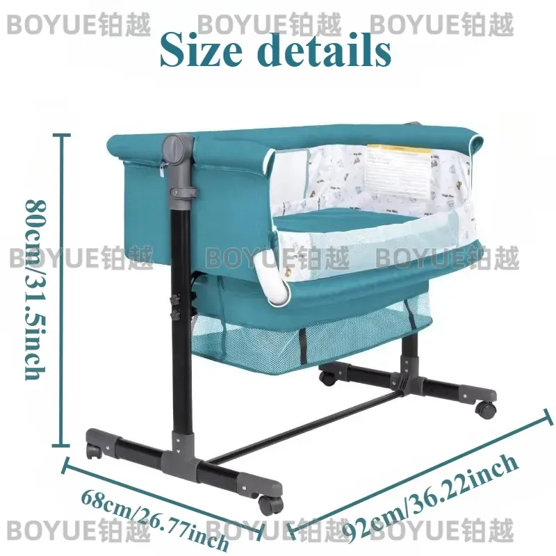Berceau 3-en-1 pour bébé avec  - Bassinet Bedside Sleeper avis et prix