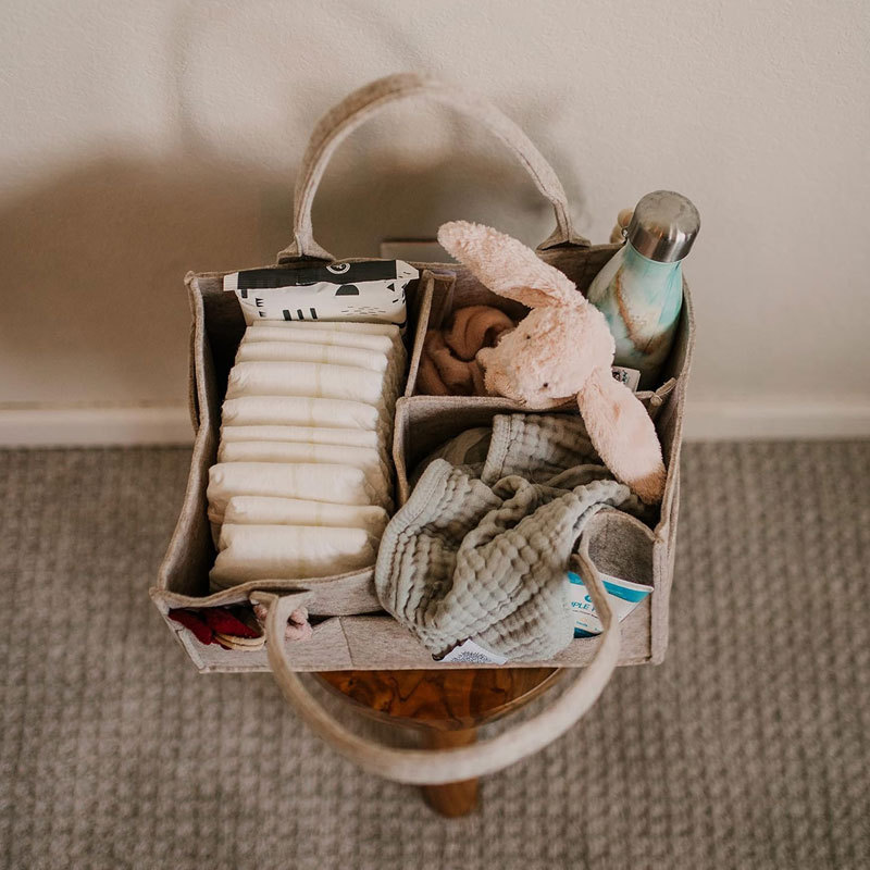Porte-couches - Bac de rangeme - Baby Nursery Basket avis et prix