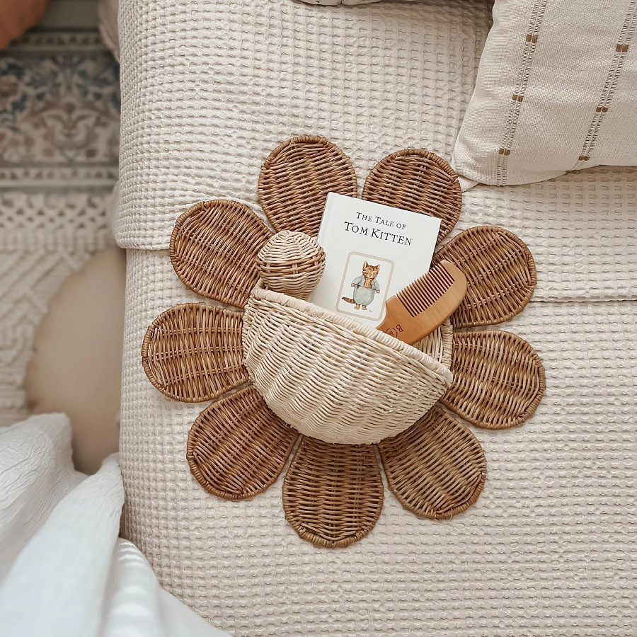 Panier suspendu en rotin tissé - Baby Nursery Basket avis et prix