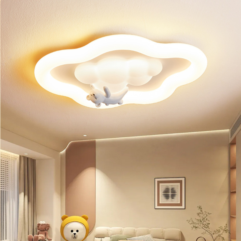 Mignon blanc nuage plafonnier  - Baby Nursery Ceiling Light avis et prix