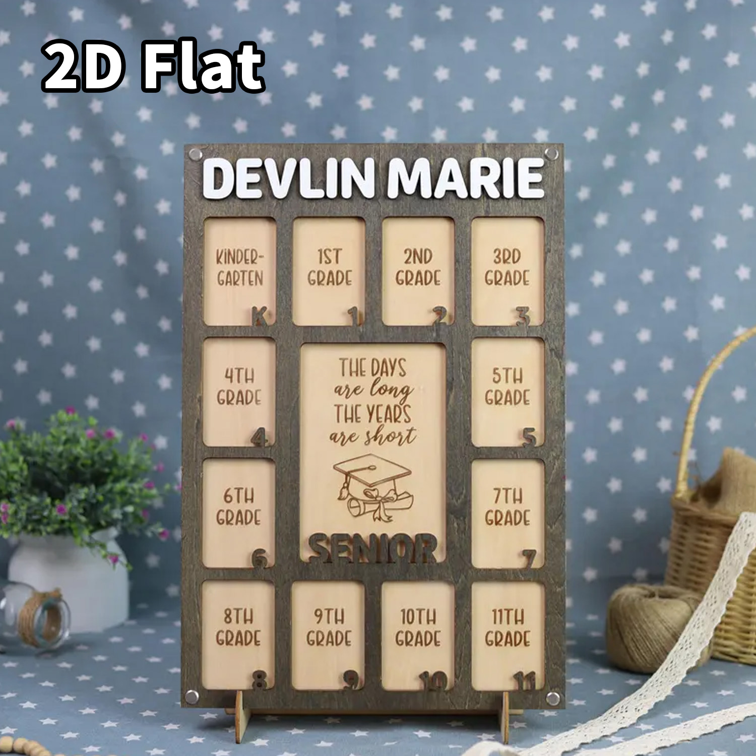 1 plaque murale en bois person - Photo Frame Baby avis et prix