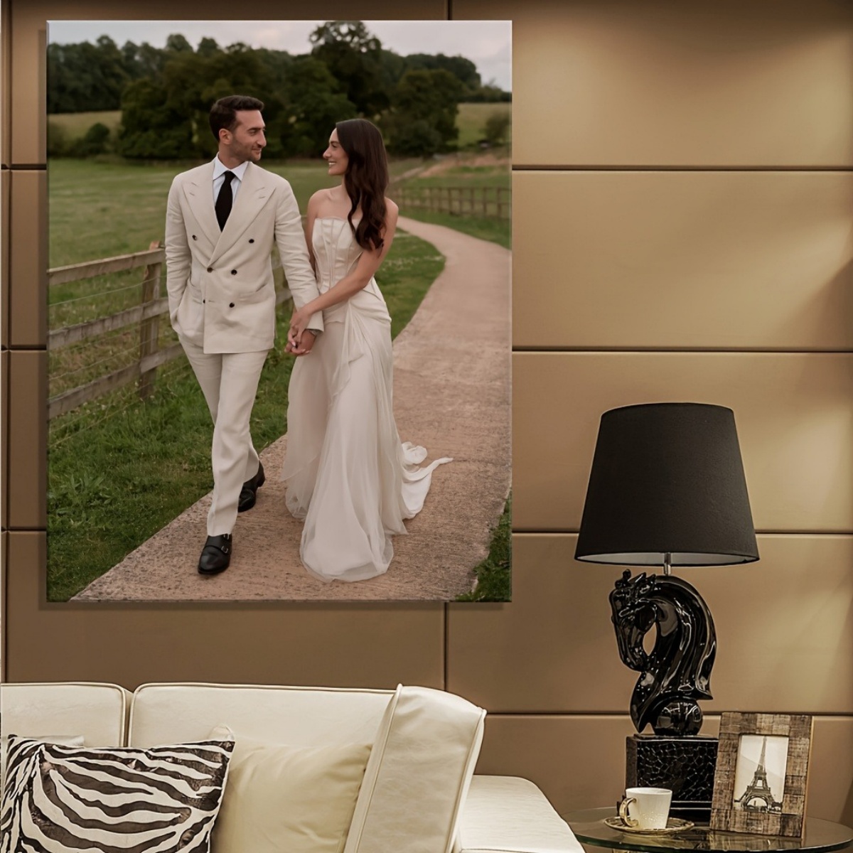 Une toile photo familiale enca - Photo Frame Baby avis et prix