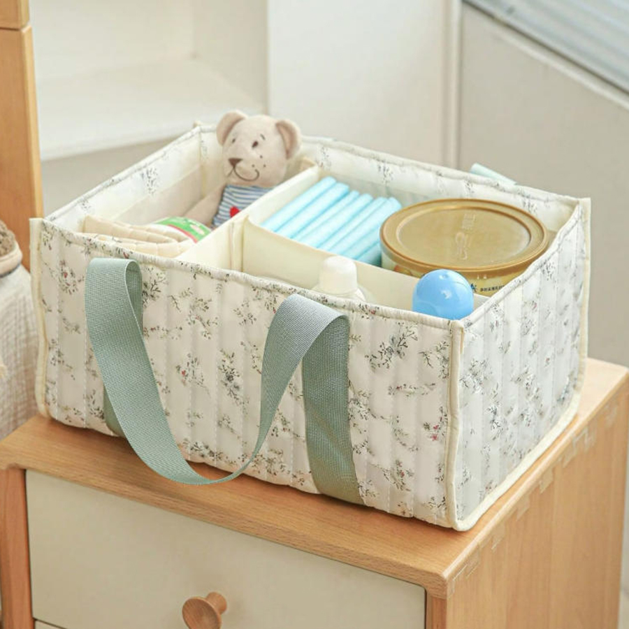 Organisateur de couches à fleu - Baby Nursery Basket avis et prix