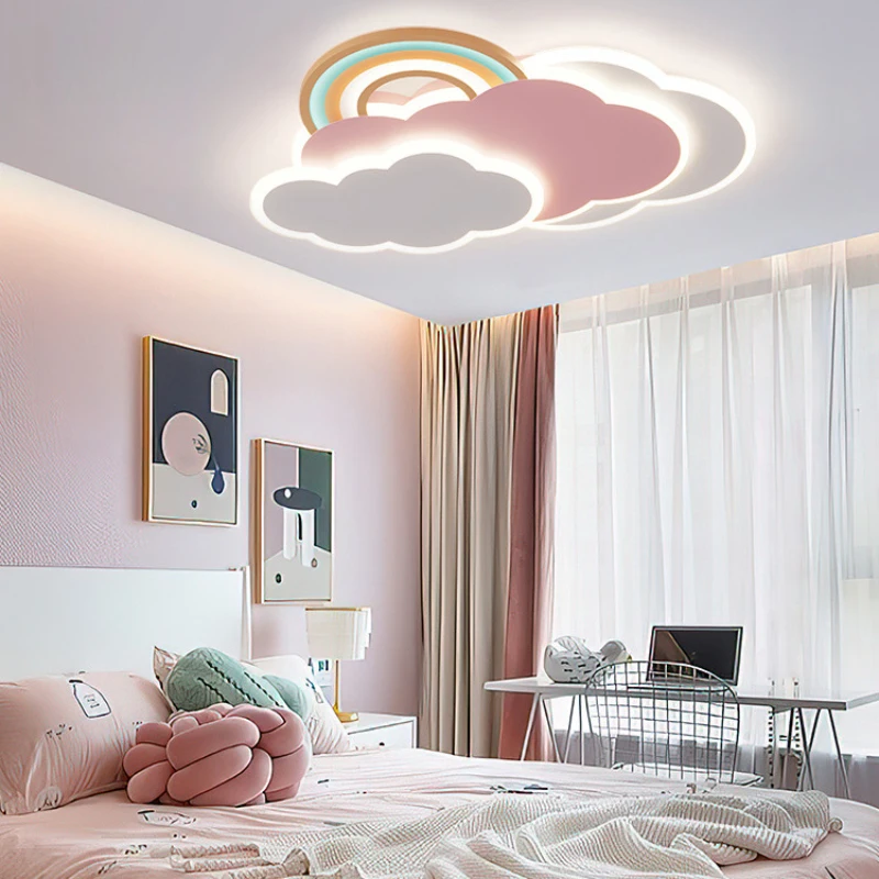 Arc-en-ciel nuage plafonniers  - Baby Nursery Ceiling Light avis et prix