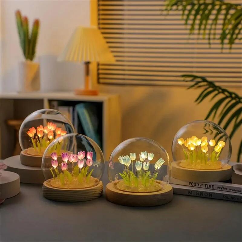 Tulipe artificielle fleur veil - Baby Nursery Lamp avis et prix
