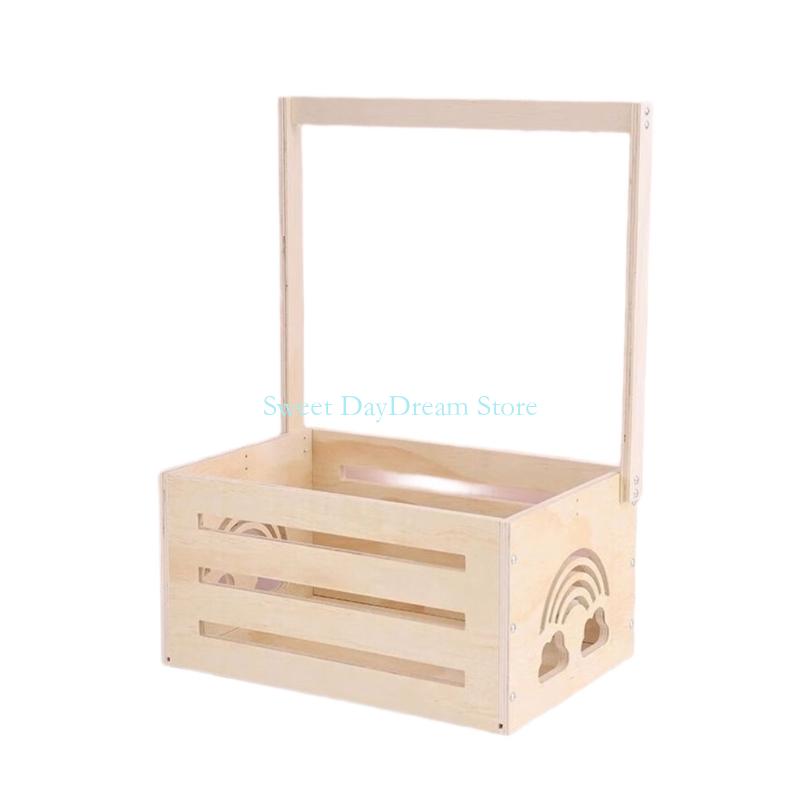 Y88C Baby-showers en bois Pani - Baby Nursery Basket avis et prix