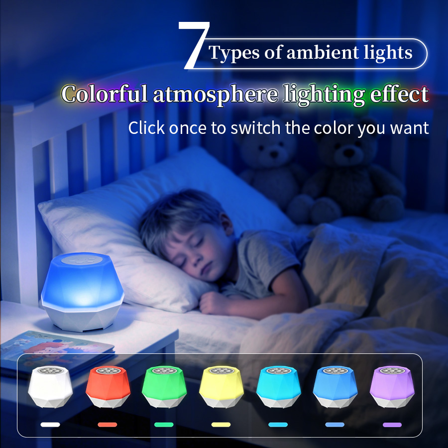 Veilleuse à Fonction Bruit Bla - Baby Nursery Lamp avis et prix
